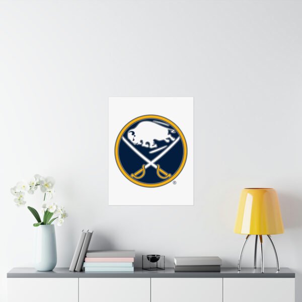 NHL Team Logos Buffalo Sabres Painting Bedroom Living Room Wall Art Décor Matte Vertical Posters