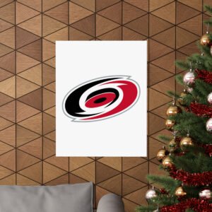 NHL Team Logos Carolina Hurricanes Painting Bedroom Living Room Wall Art Décor Matte Vertical Posters