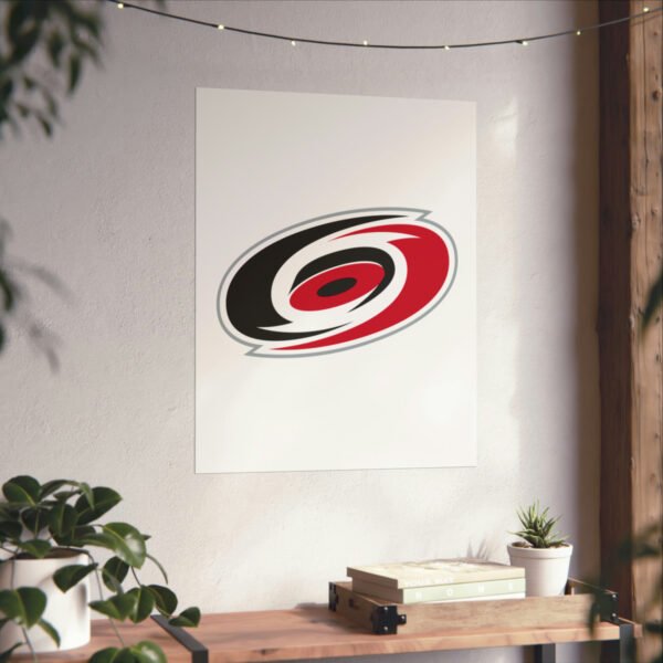 NHL Team Logos Carolina Hurricanes Painting Bedroom Living Room Wall Art Décor Matte Vertical Posters