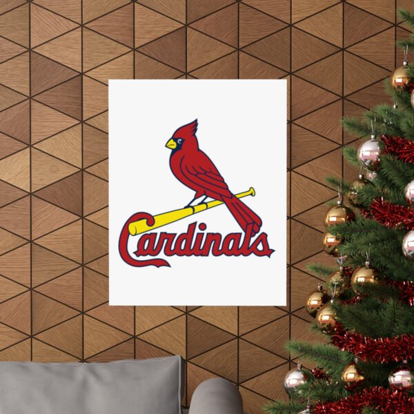 MLB Team Logos St. Louis Cardinals Painting Bedroom Living Room Wall Art Décor Matte Vertical Posters