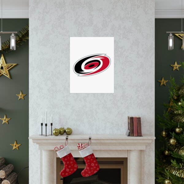 NHL Team Logos Carolina Hurricanes Painting Bedroom Living Room Wall Art Décor Matte Vertical Posters