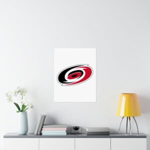 NHL Team Logos Carolina Hurricanes Painting Bedroom Living Room Wall Art Décor Matte Vertical Posters