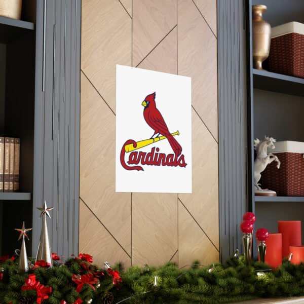 MLB Team Logos St. Louis Cardinals Painting Bedroom Living Room Wall Art Décor Matte Vertical Posters