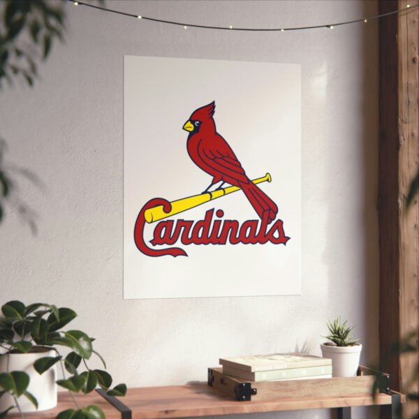 MLB Team Logos St. Louis Cardinals Painting Bedroom Living Room Wall Art Décor Matte Vertical Posters