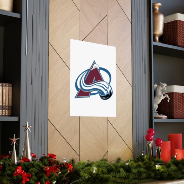 NHL Team Logos Colorado Avalanche Painting Bedroom Living Room Wall Art Décor Matte Vertical Posters