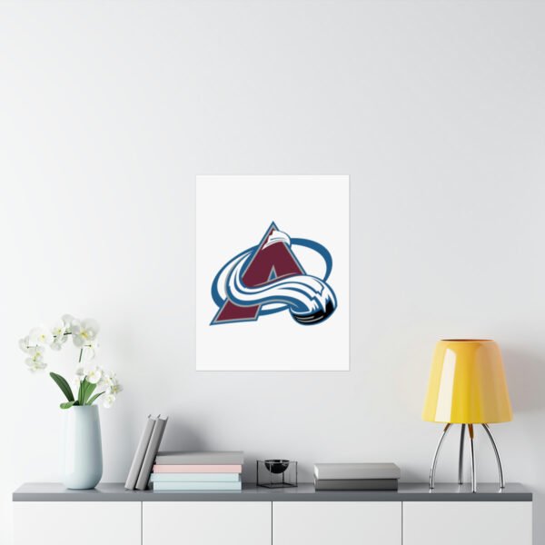 NHL Team Logos Colorado Avalanche Painting Bedroom Living Room Wall Art Décor Matte Vertical Posters