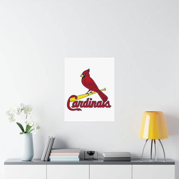 MLB Team Logos St. Louis Cardinals Painting Bedroom Living Room Wall Art Décor Matte Vertical Posters