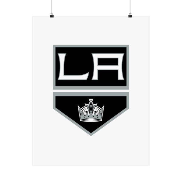 NHL Team Logos Los Angeles Kings Painting Bedroom Living Room Wall Art Décor Matte Vertical Posters