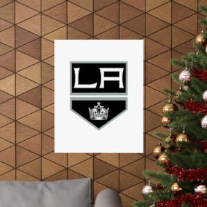 NHL Team Logos Los Angeles Kings Painting Bedroom Living Room Wall Art Décor Matte Vertical Posters