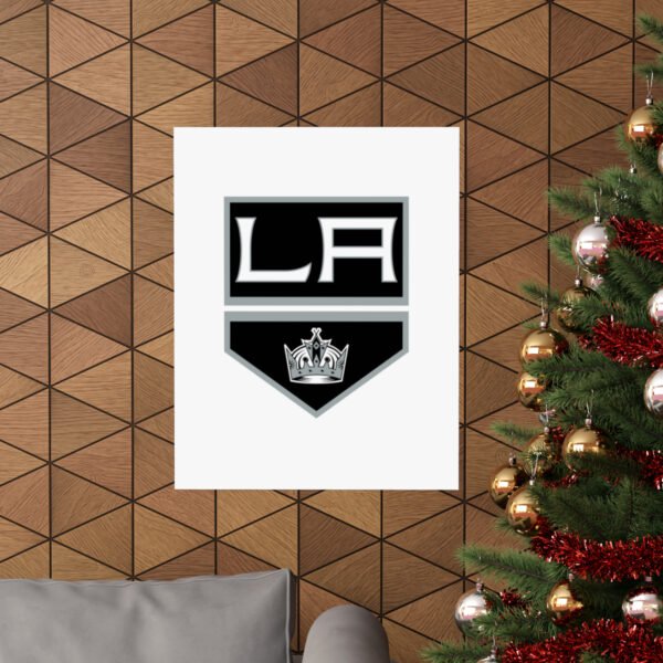 NHL Team Logos Los Angeles Kings Painting Bedroom Living Room Wall Art Décor Matte Vertical Posters