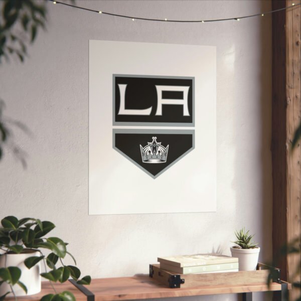 NHL Team Logos Los Angeles Kings Painting Bedroom Living Room Wall Art Décor Matte Vertical Posters
