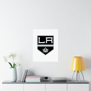 NHL Team Logos Los Angeles Kings Painting Bedroom Living Room Wall Art Décor Matte Vertical Posters