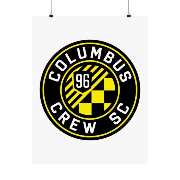 MLS Team Logos Columbus Crew Painting Bedroom Living Room Wall Art Décor Matte Vertical Posters