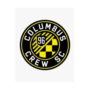 MLS Team Logos Columbus Crew Painting Bedroom Living Room Wall Art Décor Matte Vertical Posters