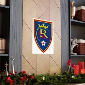 MLS Team Logos Real Salt Lake Painting Bedroom Living Room Wall Art Décor Matte Vertical Posters