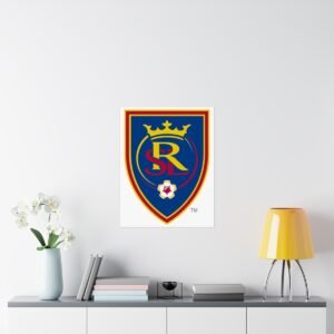 MLS Team Logos Real Salt Lake Painting Bedroom Living Room Wall Art Décor Matte Vertical Posters