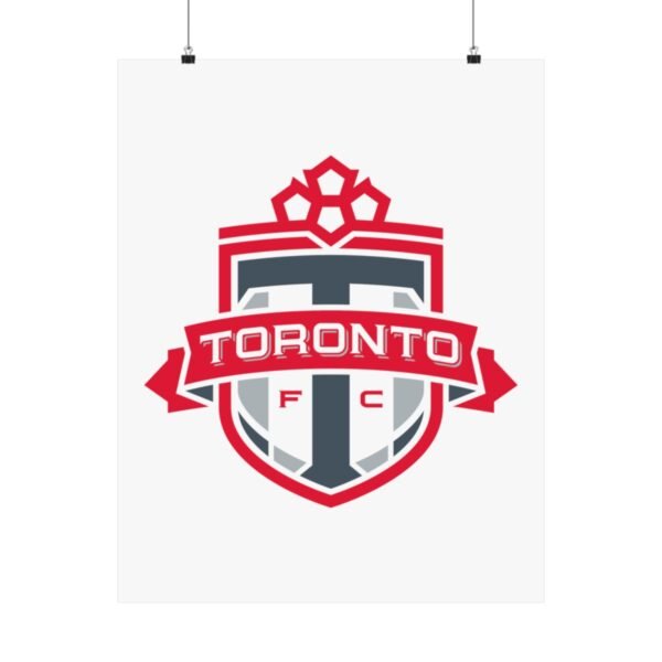 MLS Team Logos Toronto FC Painting Bedroom Living Room Wall Art Décor Matte Vertical Posters