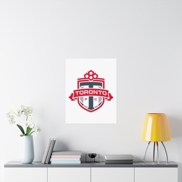 MLS Team Logos Toronto FC Painting Bedroom Living Room Wall Art Décor Matte Vertical Posters