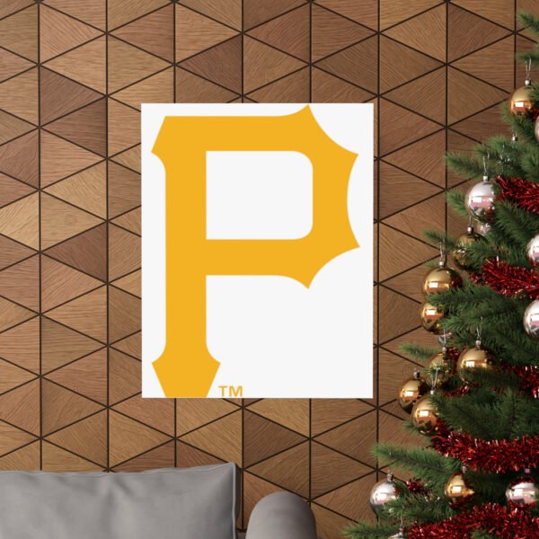 MLB Team Logos Pittsburgh Pirates Painting Bedroom Living Room Wall Art Décor Matte Vertical Posters