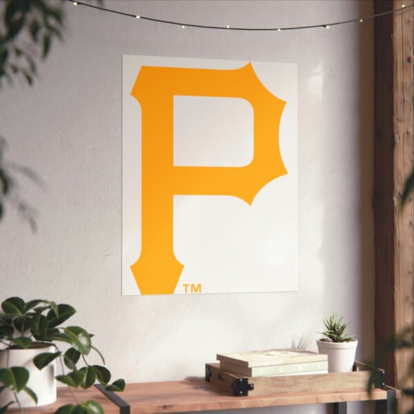 MLB Team Logos Pittsburgh Pirates Painting Bedroom Living Room Wall Art Décor Matte Vertical Posters