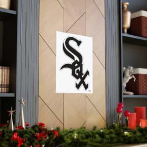 MLB Team Logos Chicago White Sox Painting Bedroom Living Room Wall Art Décor Matte Vertical Posters