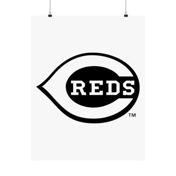 MLB Team Logos Cincinnati Reds Painting Bedroom Living Room Wall Art Décor Matte Vertical Posters