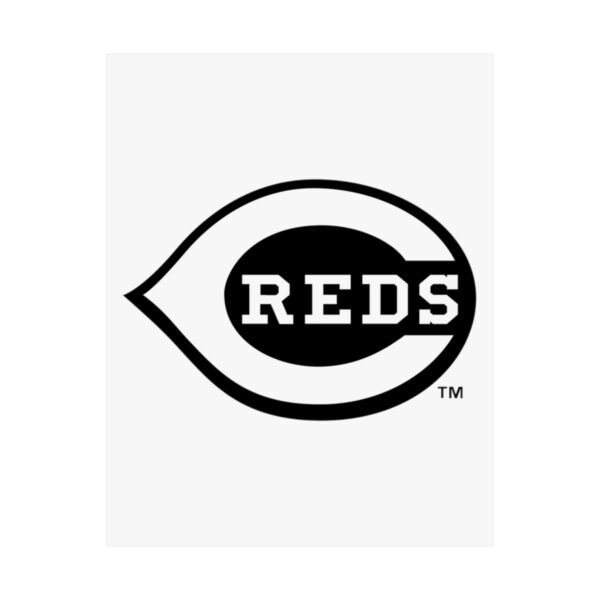 MLB Team Logos Cincinnati Reds Painting Bedroom Living Room Wall Art Décor Matte Vertical Posters