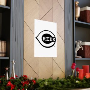 MLB Team Logos Cincinnati Reds Painting Bedroom Living Room Wall Art Décor Matte Vertical Posters