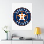 MLB Team Logos Detroit Tigers Painting Bedroom Living Room Wall Art Décor Matte Vertical Posters