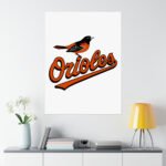 MLB Team Logos All-Star Game Painting Bedroom Living Room Wall Art Décor Matte Vertical Posters