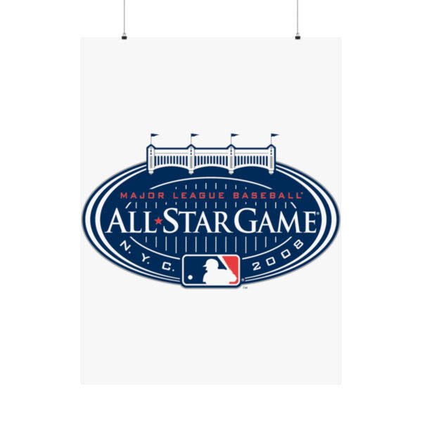MLB Team Logos All-Star Game Painting Bedroom Living Room Wall Art Décor Matte Vertical Posters
