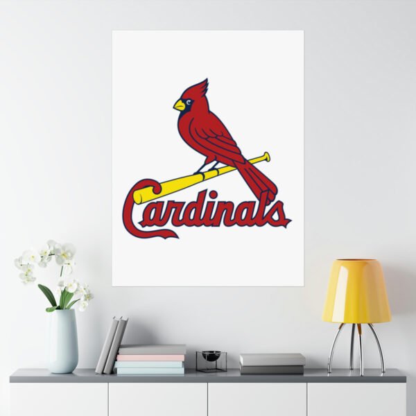 MLB Team Logos St. Louis Cardinals Painting Bedroom Living Room Wall Art Décor Matte Vertical Posters