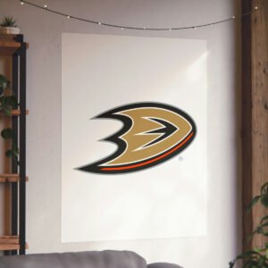 NHL Team Logos Anaheim Ducks Painting Bedroom Living Room Wall Art Décor Matte Vertical Posters