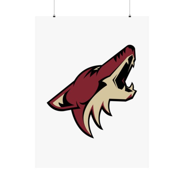 NHL Team Logos Arizona Coyotes Painting Bedroom Living Room Wall Art Décor Matte Vertical Posters