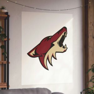NHL Team Logos Arizona Coyotes Painting Bedroom Living Room Wall Art Décor Matte Vertical Posters