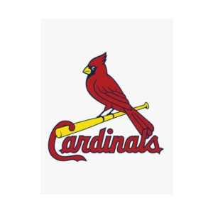 MLB Team Logos St. Louis Cardinals Painting Bedroom Living Room Wall Art Décor Matte Vertical Posters