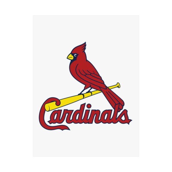 MLB Team Logos St. Louis Cardinals Painting Bedroom Living Room Wall Art Décor Matte Vertical Posters