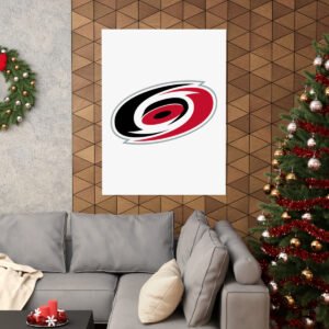 NHL Team Logos Carolina Hurricanes Painting Bedroom Living Room Wall Art Décor Matte Vertical Posters