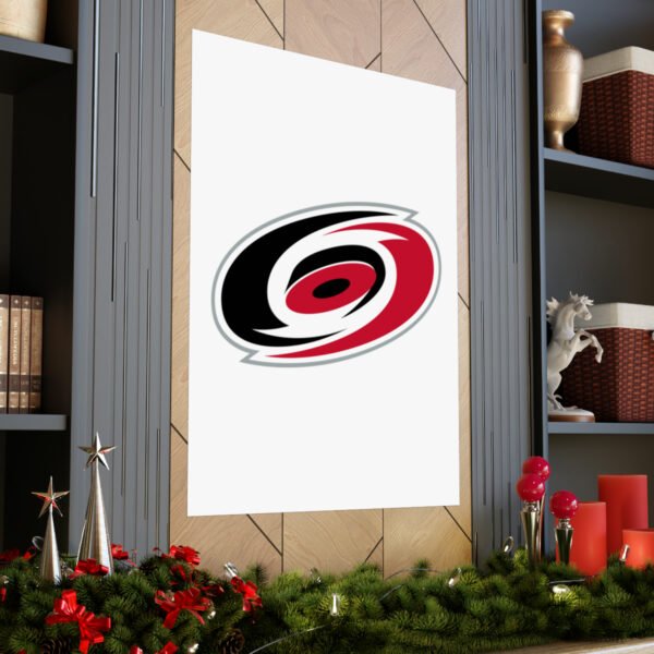 NHL Team Logos Carolina Hurricanes Painting Bedroom Living Room Wall Art Décor Matte Vertical Posters