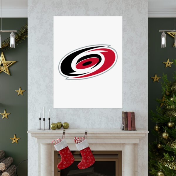 NHL Team Logos Carolina Hurricanes Painting Bedroom Living Room Wall Art Décor Matte Vertical Posters