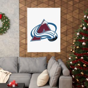 NHL Team Logos Colorado Avalanche Painting Bedroom Living Room Wall Art Décor Matte Vertical Posters