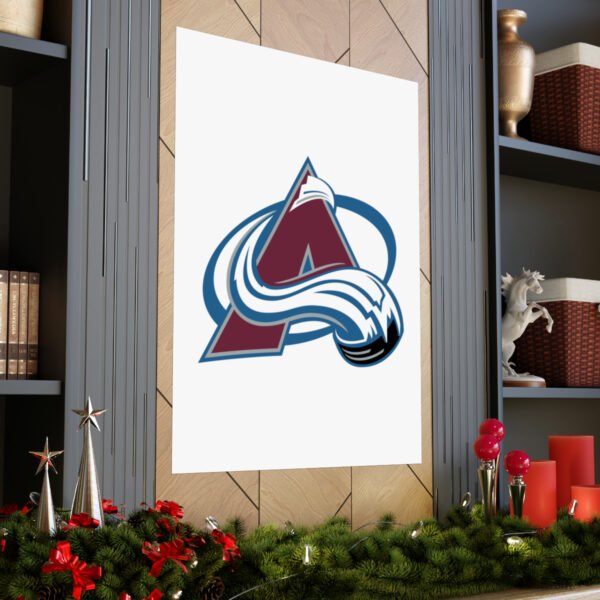 NHL Team Logos Colorado Avalanche Painting Bedroom Living Room Wall Art Décor Matte Vertical Posters