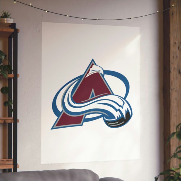 NHL Team Logos Colorado Avalanche Painting Bedroom Living Room Wall Art Décor Matte Vertical Posters