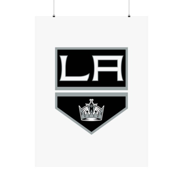 NHL Team Logos Los Angeles Kings Painting Bedroom Living Room Wall Art Décor Matte Vertical Posters