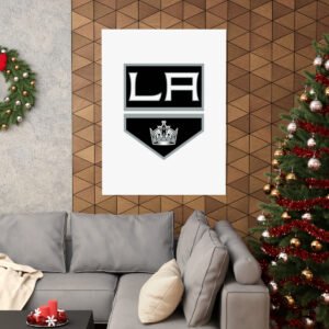NHL Team Logos Los Angeles Kings Painting Bedroom Living Room Wall Art Décor Matte Vertical Posters