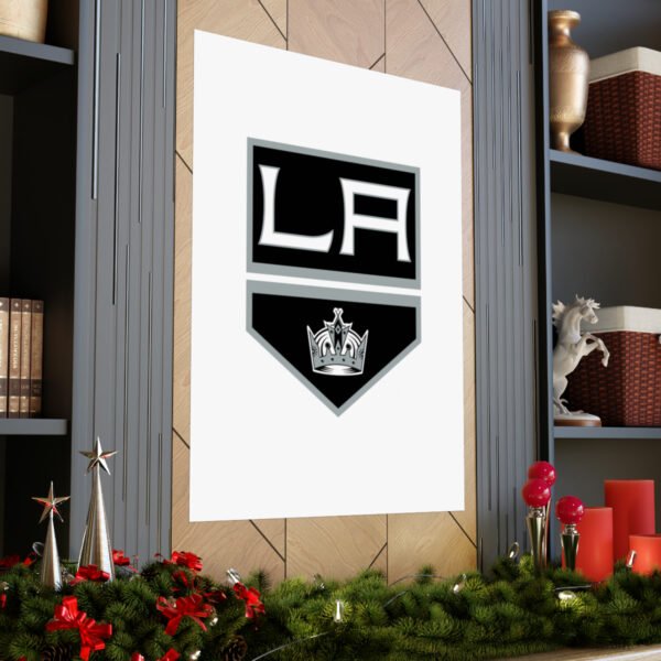 NHL Team Logos Los Angeles Kings Painting Bedroom Living Room Wall Art Décor Matte Vertical Posters