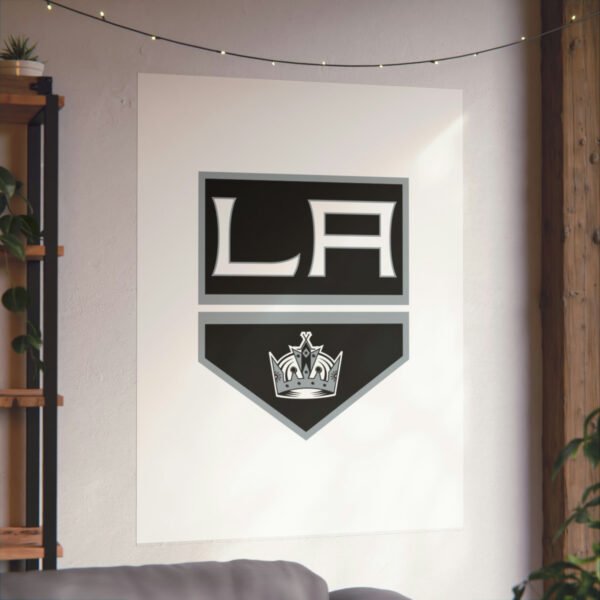 NHL Team Logos Los Angeles Kings Painting Bedroom Living Room Wall Art Décor Matte Vertical Posters