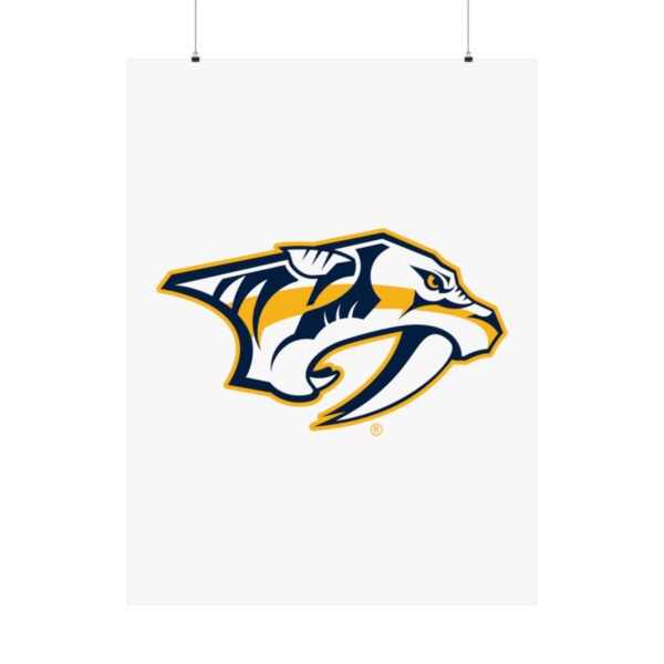 NHL Team Logos Nashville Predators Painting Bedroom Living Room Wall Art Décor Matte Vertical Posters