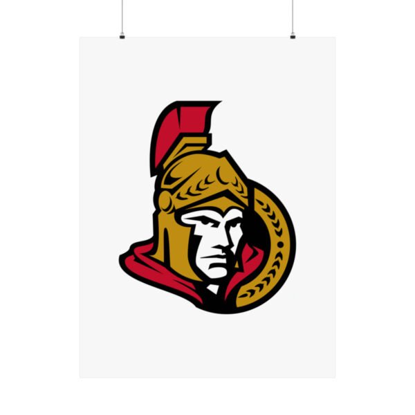 NHL Team Logos Ottawa Senators Painting Bedroom Living Room Wall Art Décor Matte Vertical Posters
