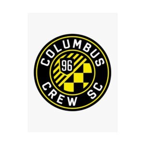MLS Team Logos Columbus Crew Painting Bedroom Living Room Wall Art Décor Matte Vertical Posters